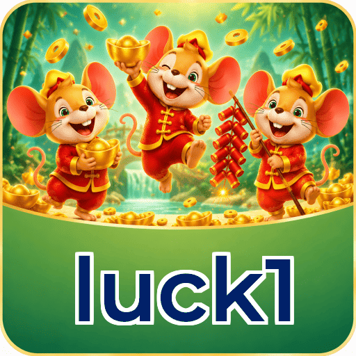 luck1 Download Speed Test Logo - Teste de Velocidade Certificado